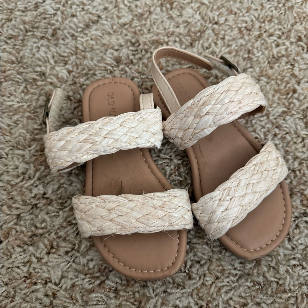 Toddler girl Rafia sandals